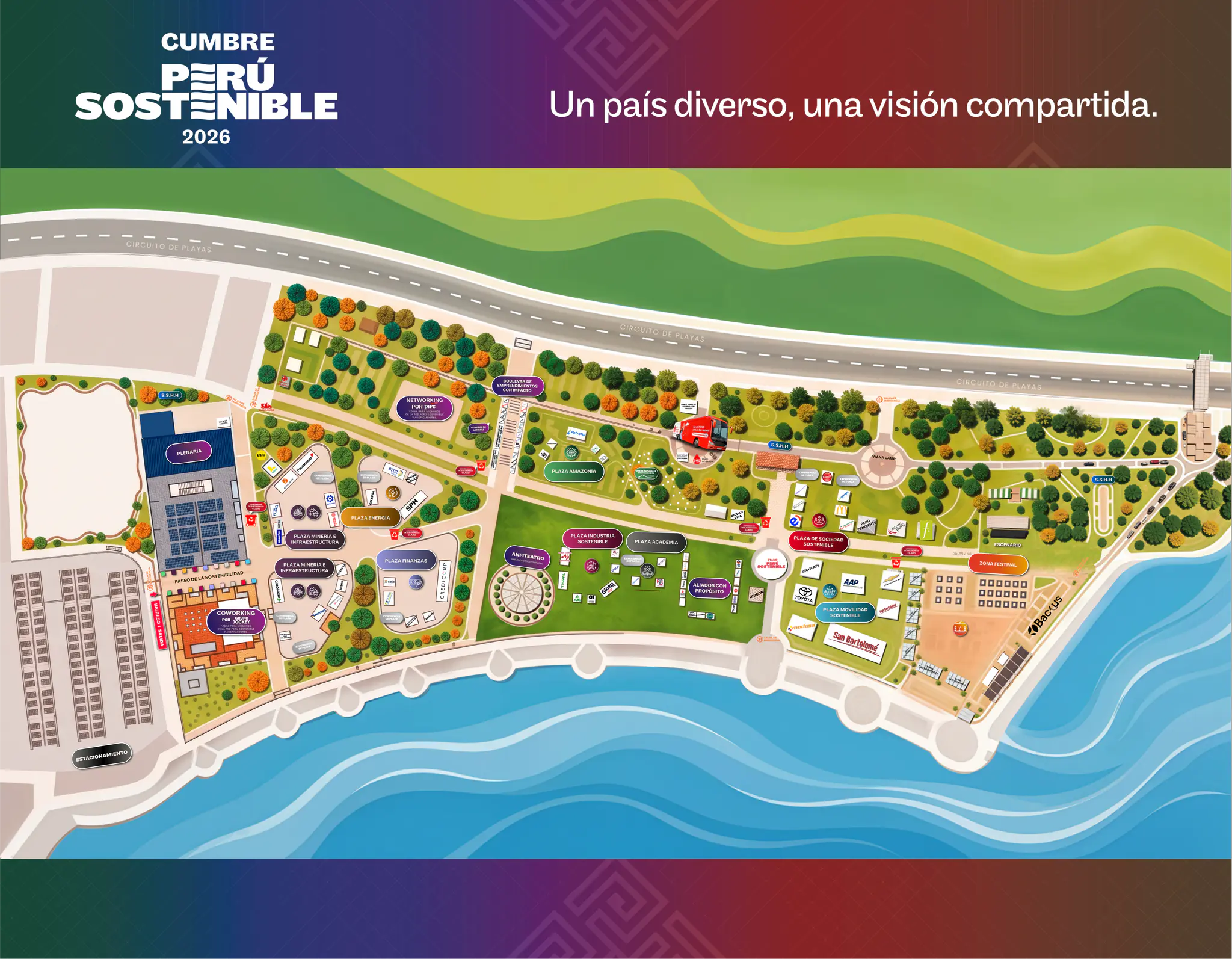 Mapa General – Cumbre Perú Sostenible 2026