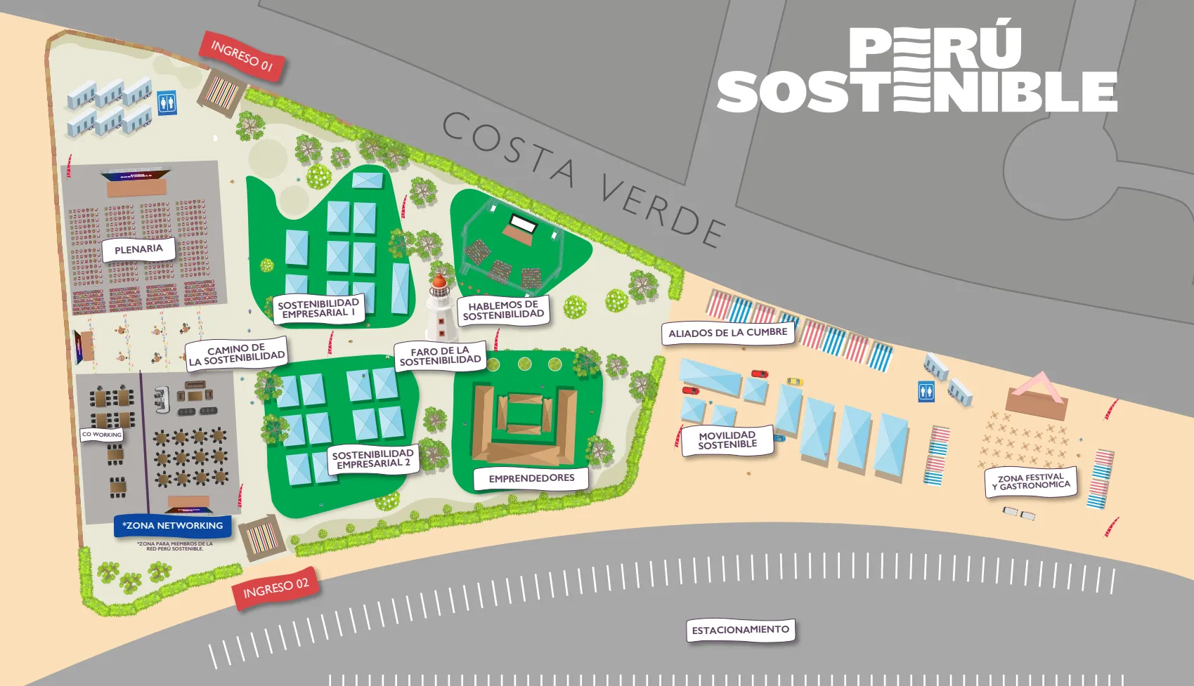 Mapa General – Cumbre Perú Sostenible 2025